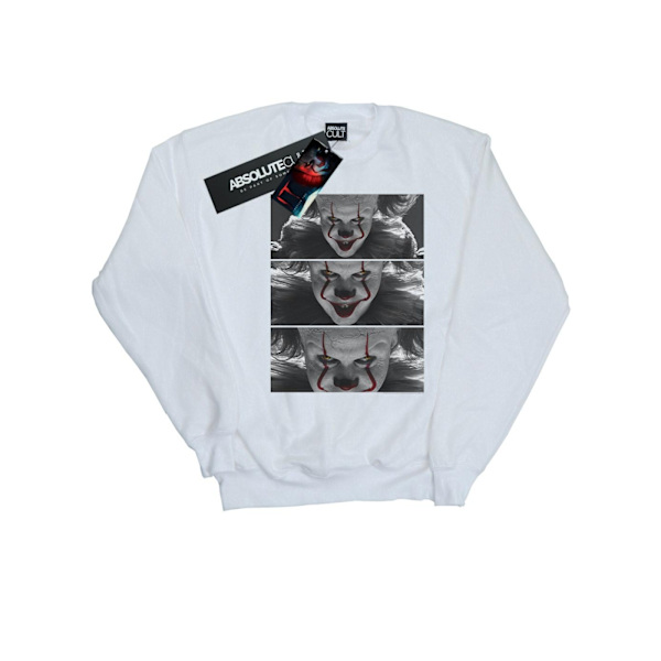 It Chapter 2 Dam/Dam Pennywise Foto Närbild Sweatshirt White S