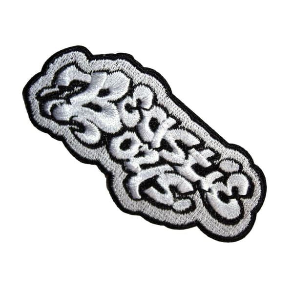 Beastie Boys Logo Vävd Graffiti Patch One Size Vit/Svart White/Black One Size