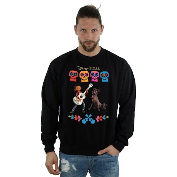 Disney Herr Coco Miguel Logo Sweatshirt XXL Svart Black XXL