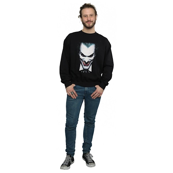 DC Comics Herr The Joker By Alex Ross Sweatshirt XL Svart Black XL