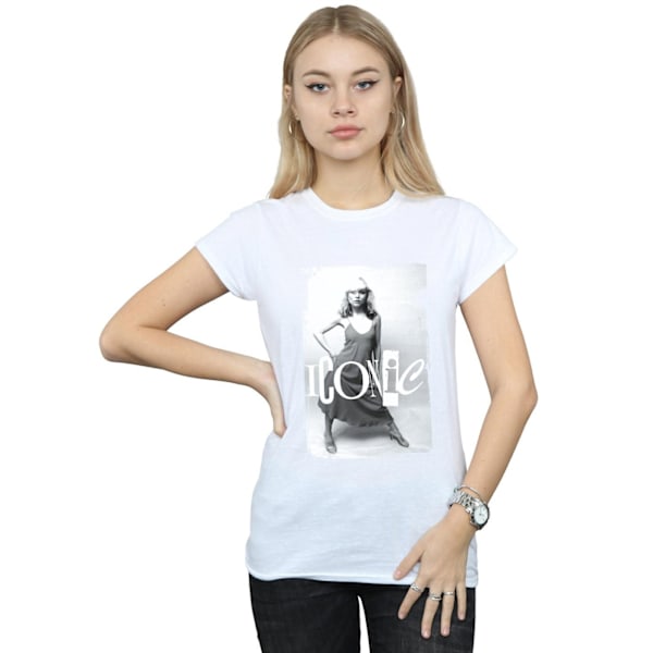 Debbie Harry Dam/Dam Iconic Photo Bomull T-Shirt L Vit White L