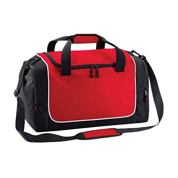 Quadra Teamwear Locker Bag One Size Röd/Svart Red/Black One Size