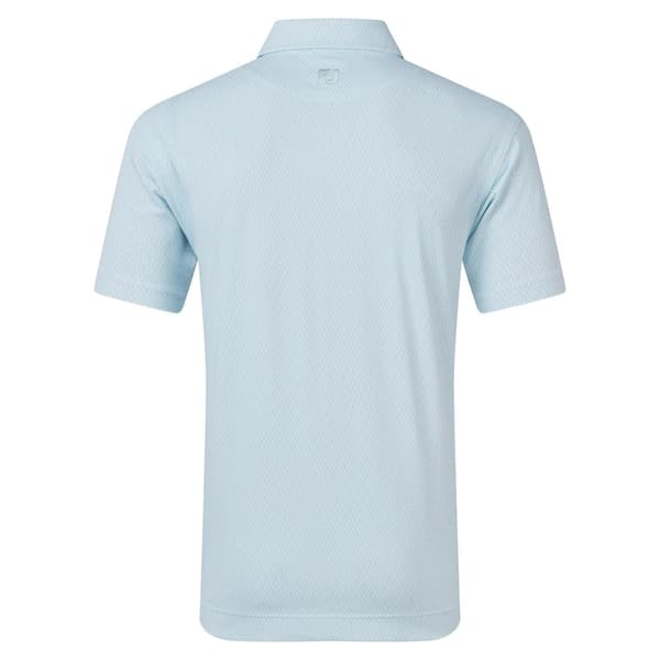 FootJoy Herr Geo Dot Print Pikétröja S Vit White S