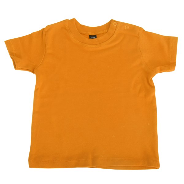 Babybugz Baby kortärmad T-shirt 0-3 Orange Orange 0-3