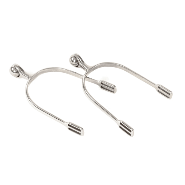 Shires Dam/Dam Roller Ball Spurs 20mm Silver Silver 20mm