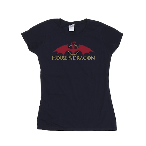 Game Of Thrones: House Of The Dragon Dam/Dam Dragon Logo Navy Blue S