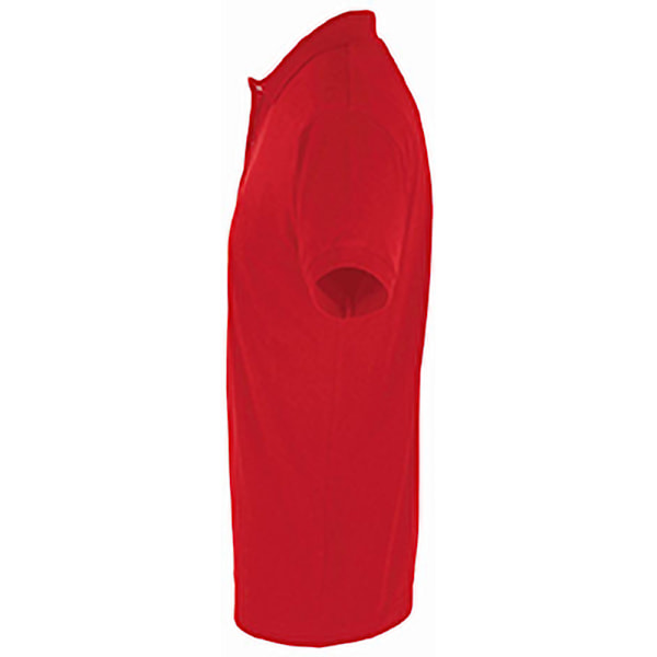 SOLS Herr Perfect Pique Kortärmad Poloskjorta 3XL Röd Red 3XL