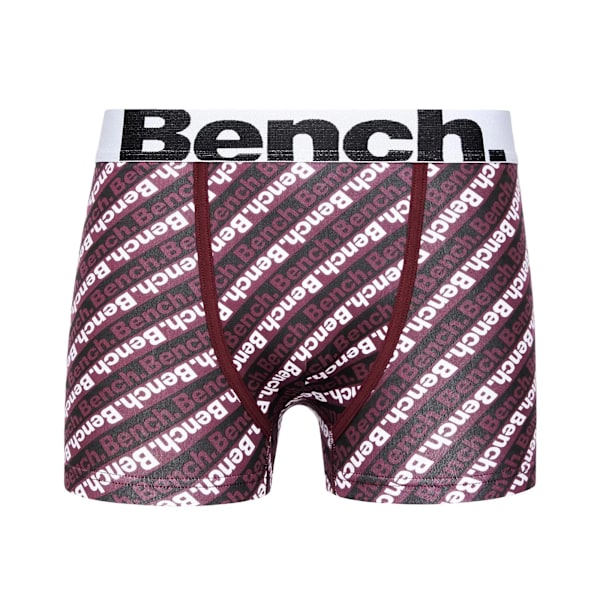 Bench Mendes Boxershorts för män (3-pack) XXL Röd/Vit/Svart Red/White/Black XXL