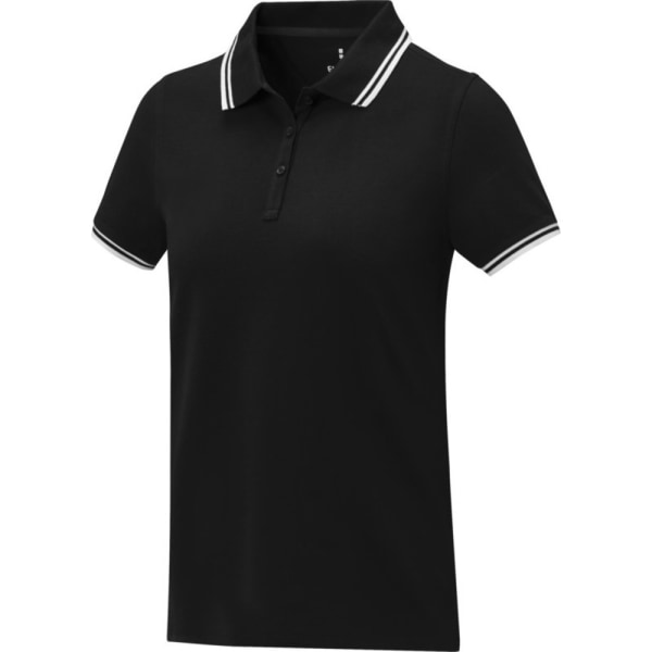 Elevate Dam/Kvinnor Amarago Kortärmad Polotröja S Solid Solid Black S