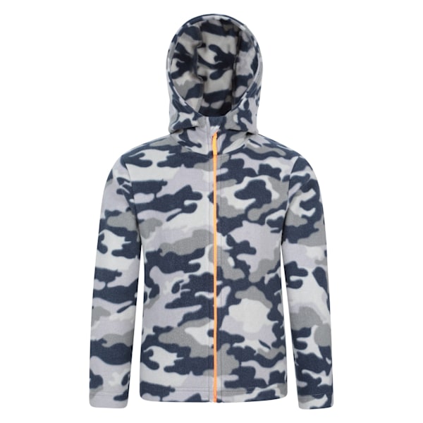 Mountain Warehouse Barn/Barn Pursuit II Camo Hoodie 7-8 År Grey 7-8 Years