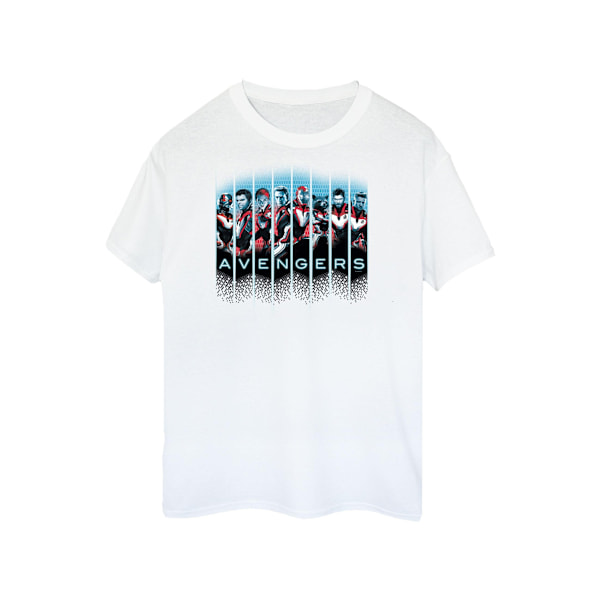 Avengers Endgame Herr Team Tech Assemble Bomulls T-shirt L Vit White L