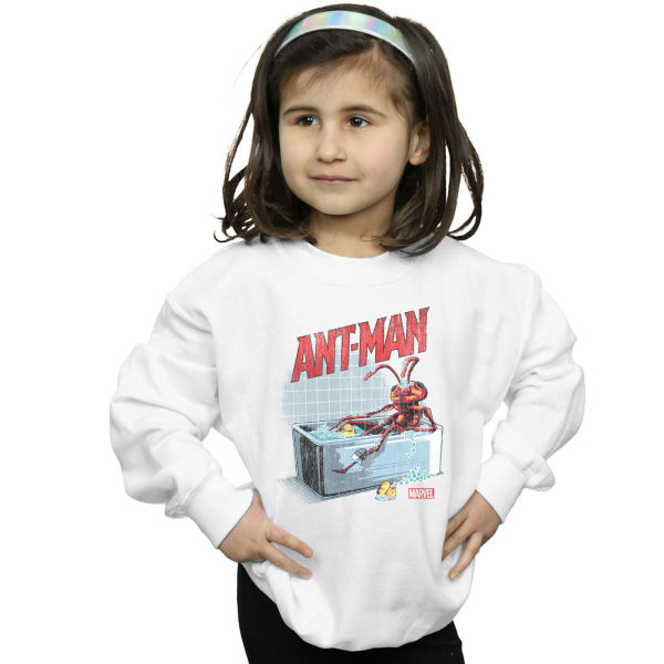 Marvel Girls Ant-Man And The Wasp Bathing My Sweatshirt 12-13 White 12-13 Years