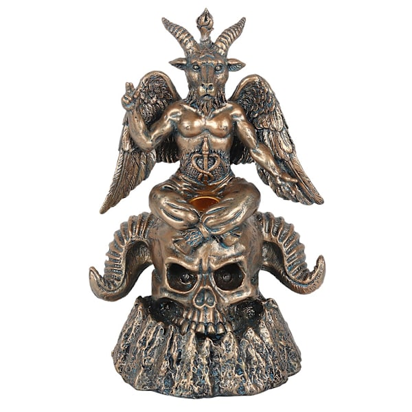 Något Annorlunda Baphomet Backflow Rökelsebrännare En Storlek B Brown One Size