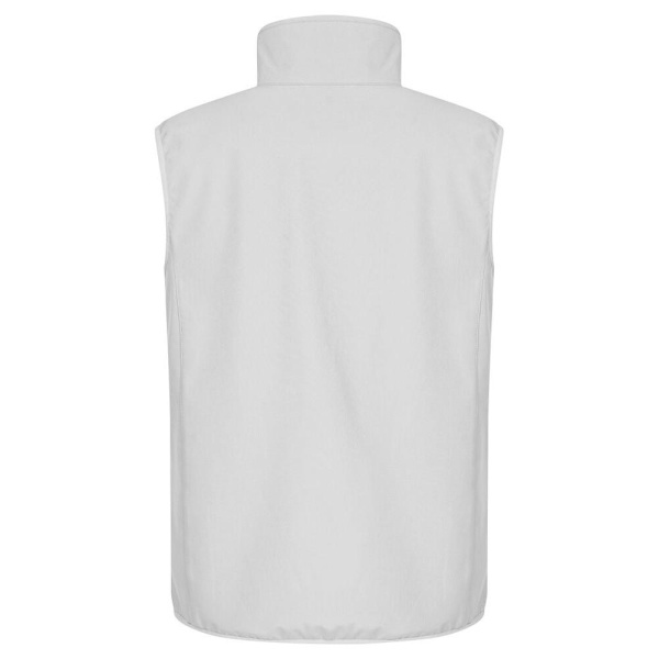 Clique Herr Klassisk Softshelljacka S Vit White S