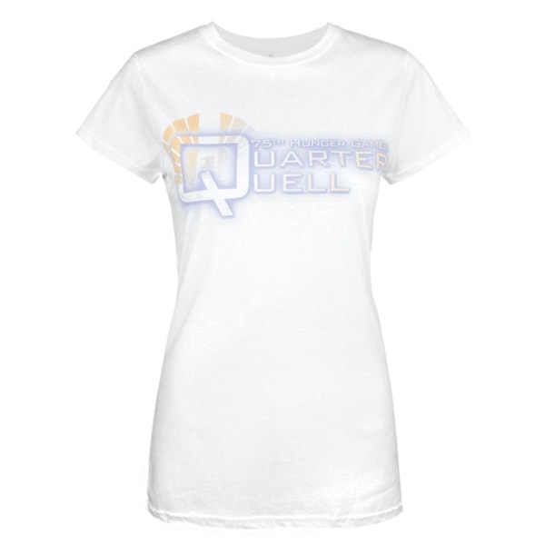 Hunger Games Dam/Damer 75:e Quarter Quell T-shirt M Vit White M