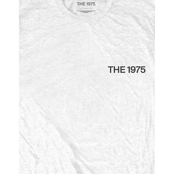 The 1975 Unisex Adult A Brief Inquiry Bomull T-shirt M Vit White M