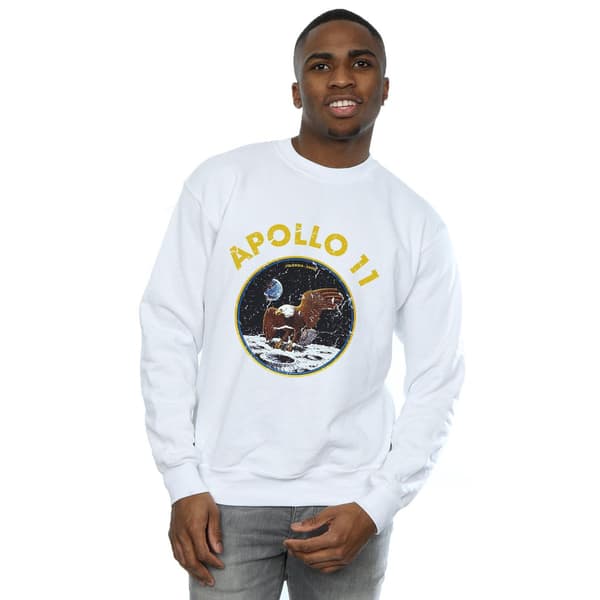 NASA Classic Apollo 11 Sweatshirt S Vit White S