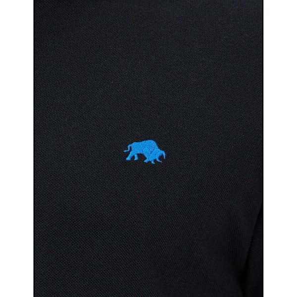Raging Bull Herrarnas Klassiska Organiska Poloshirt 5XL Svart Black 5XL