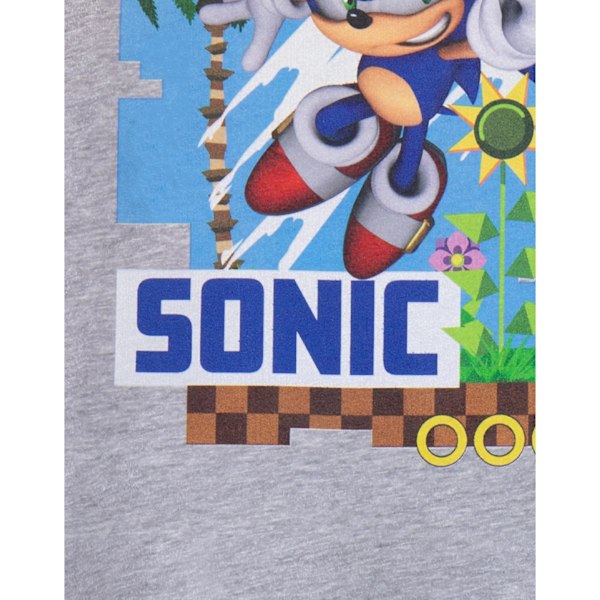 Sonic The Hedgehog Barn/Barn Sonic T-shirt 11-12 år Grå Grey Marl 11-12 Years