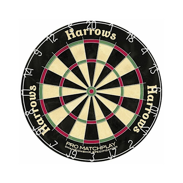 Harrows Matchplay Bristle Dartboard En Storlek Flerfärgad Multicoloured One Size