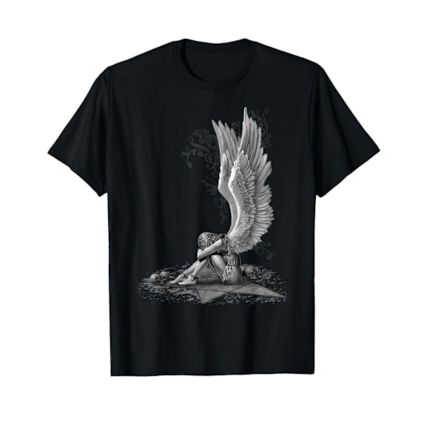 Spiral Direct Unisex Vuxen Enslaved Angel T-Shirt M Svart Black M