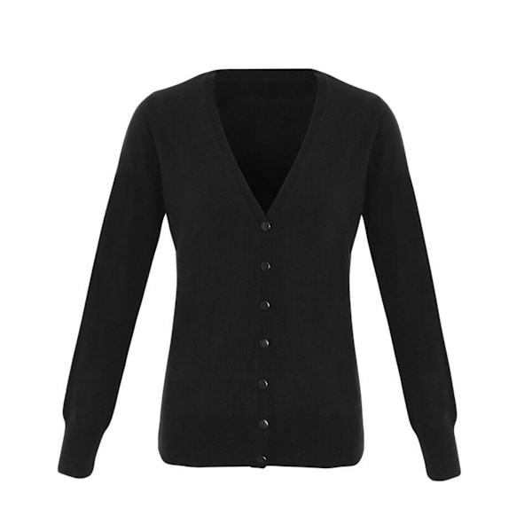 Premier Dam/Dam Essential Akryl Cardigan 26 UK Svart Black 26 UK