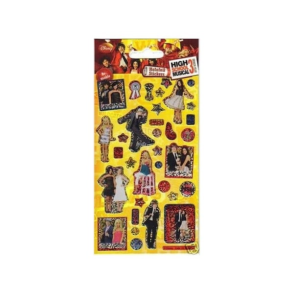 High School Musical 3 Stickers En Storlek Flerfärgad Multicoloured One Size