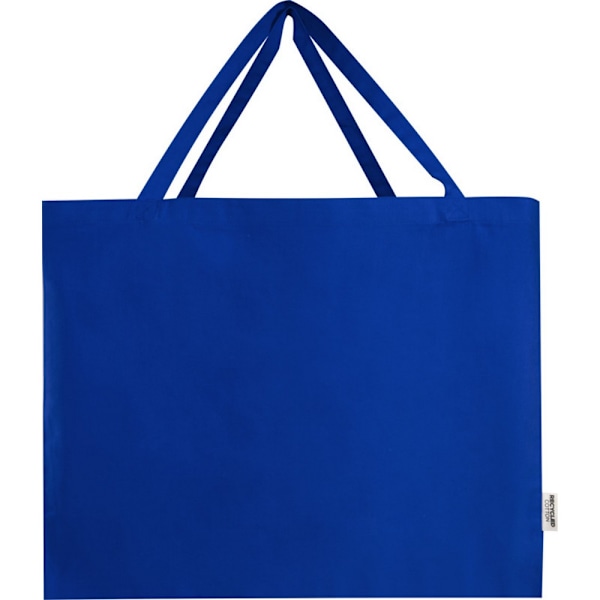 Odessa Återvunnen Bomulls Tote Bag Storlek One Royal Blå Royal Blue One Size