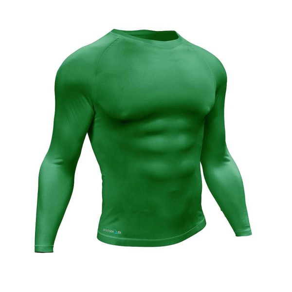 Precision Unisex Vuxen Essential Baselayer Långärmad Sports Green M