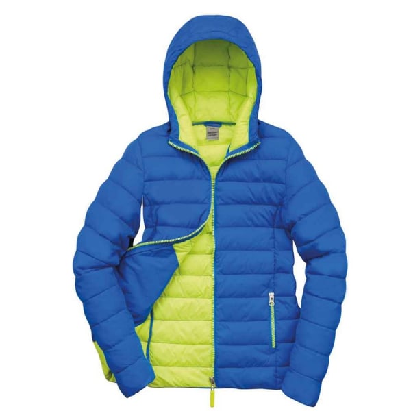 Result Urban Mens Snow Bird Padded Jacket XXL Ocean Blue/Lime Ocean Blue/Lime XXL