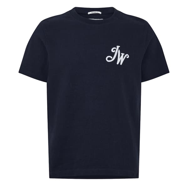Jack Wills Herr Script T-shirt L Marinblå Navy L