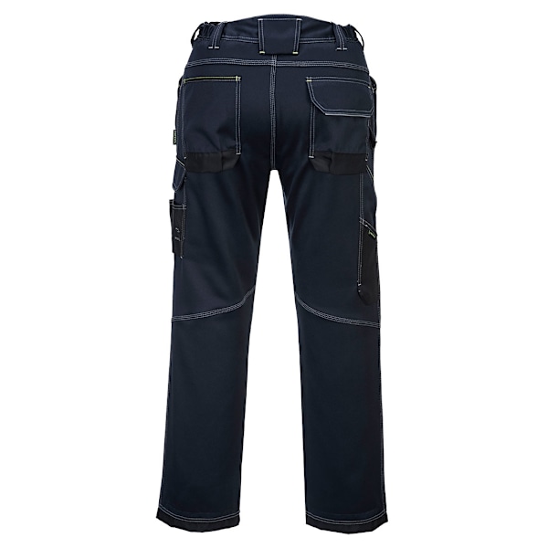 Portwest PW3 Arbetsbyxor för män 36R Marinblå/Svart Navy/Black 36R