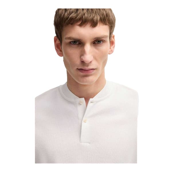 Boss Pikétröja för män XL Vit White XL