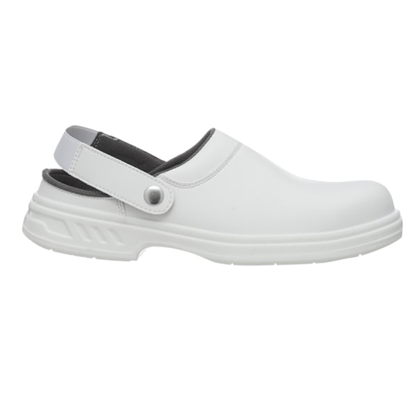 Portwest Unisex Steelite Säkerhets Clog (FW82) / Arbetskläder 12 Vit White 12