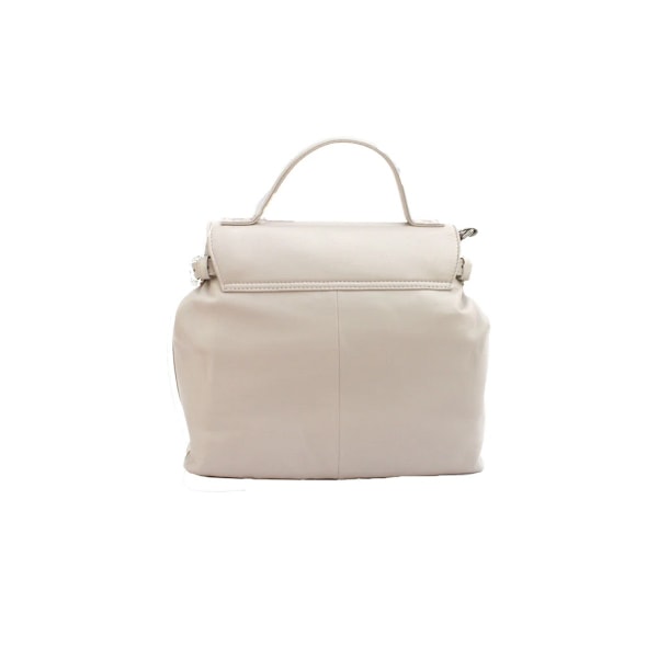 Eastern Counties Leather Katrina Läderhandväska med Spänndetaljer Ivory/Tan One Size