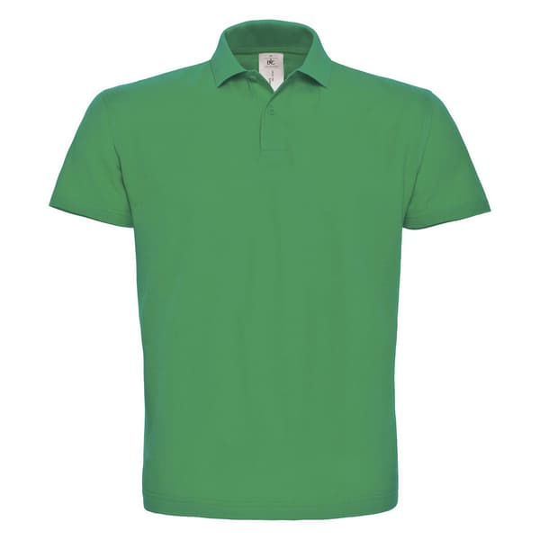 B&C Herr ID.001 Bomullspiké L Flaskgön Bottle Green L