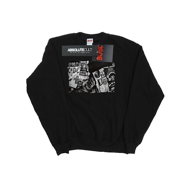 AC/DC Girls Badges And Posters Collection Sweatshirt 7-8 år Black 7-8 Years