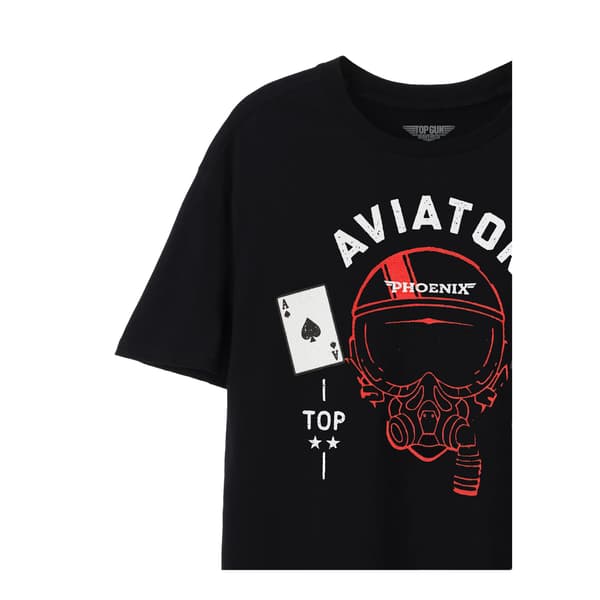 Top Gun Herr Aviator T-shirt S Blå Blue S