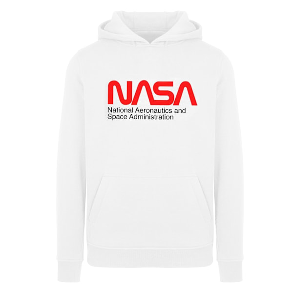 NASA Boys Aeronautics And Space Hoodie 12-13 år Vit White 12-13 Years