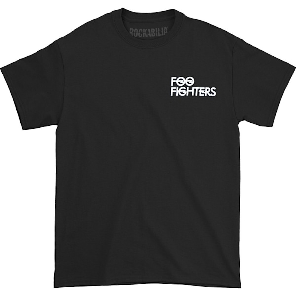 Foo Fighters Unisex Adult Flash Logo T-Shirt XXL Svart Black XXL