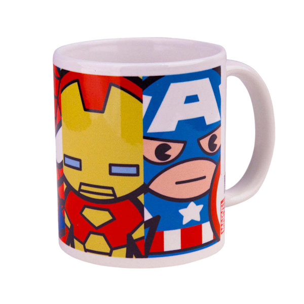Marvel Avengers Kawaii Mugg En Storlek Flerfärgad Multicoloured One Size
