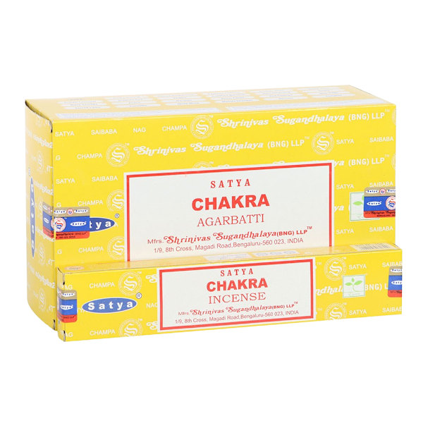 Something Different Satya Chakra Rökelsepinnar (12-pack) På Yellow One Size