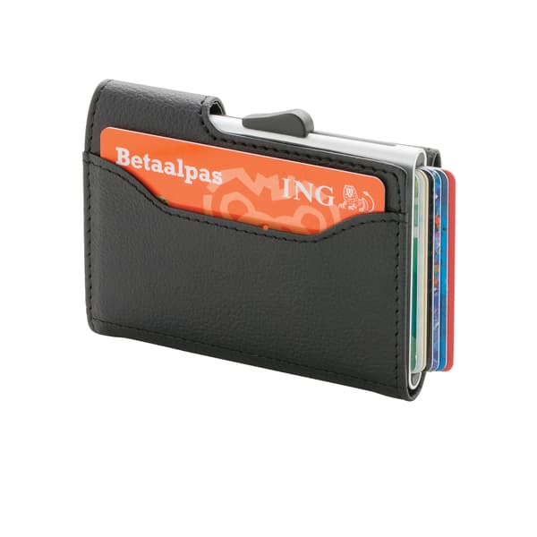 C-Secure RFID Plånbok och Korthållare Set One Size Svart Black One Size