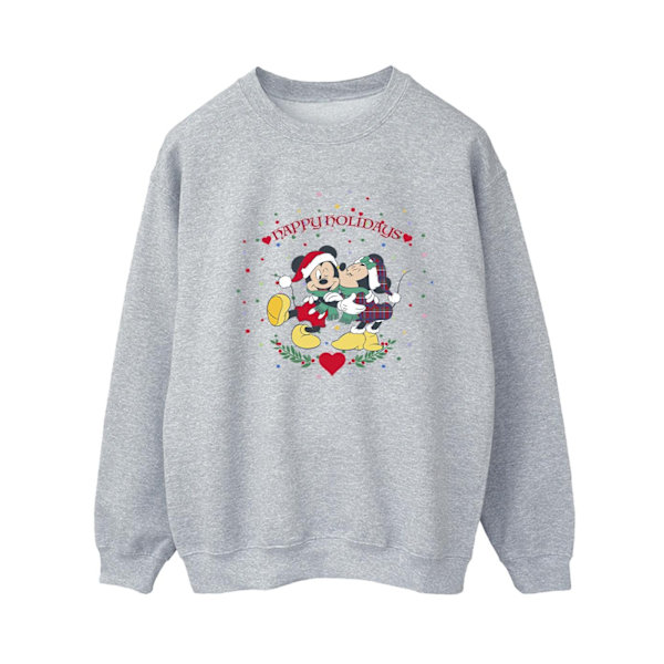 Disney Dam/Damer Mickey Mouse Mickey Minnie Jultröja Sports Grey XL