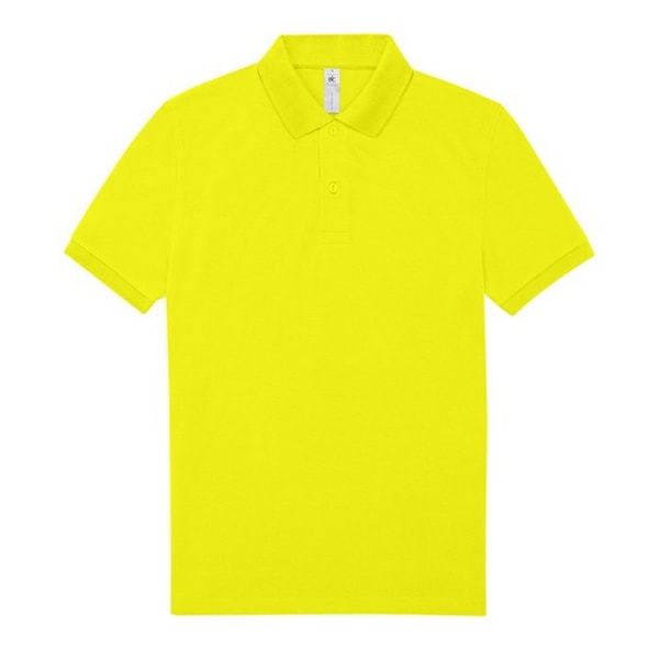 B&C Herr Polotröja M Pixel Lime Pixel Lime M