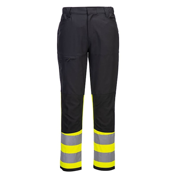 Portwest Unisex Vuxen WX2 Miljövänliga Varselbyxor 42R Yellow/Black 42R