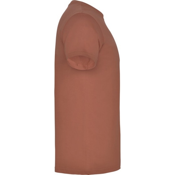 Roly Herr T-shirt med Kort Ärm Beagle Storlek XL Tegelröd Brick Red XL
