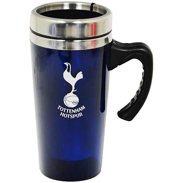 Tottenham Hotspur FC Officiell Fotbollsresetermos En Storlek Blå Blue/Silver One Size