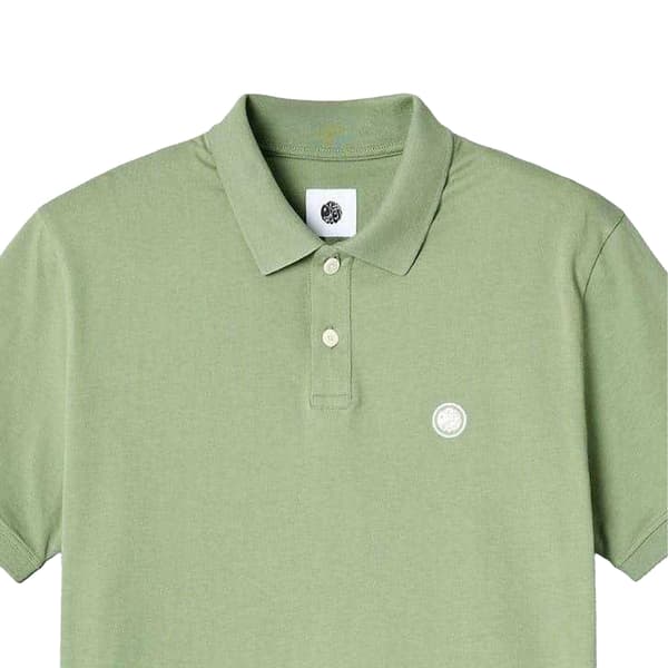 Pretty Green Herr Regular Kortärmad Pikétröja S Ljusgrön Light Green S