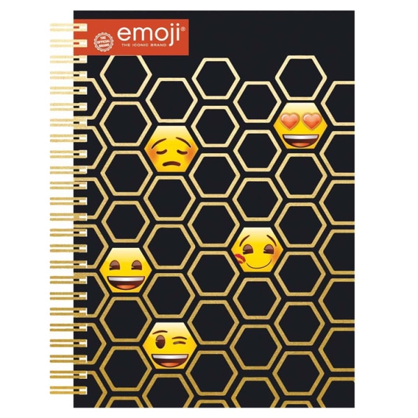 Anker Emoji A5 Notebook One Size Svart/Gul Black/Yellow One Size